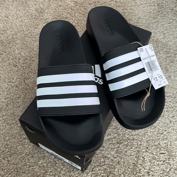 ADIDAS MEN’S ADILETTE SHOWER SLIDES - Picture 1 of 6